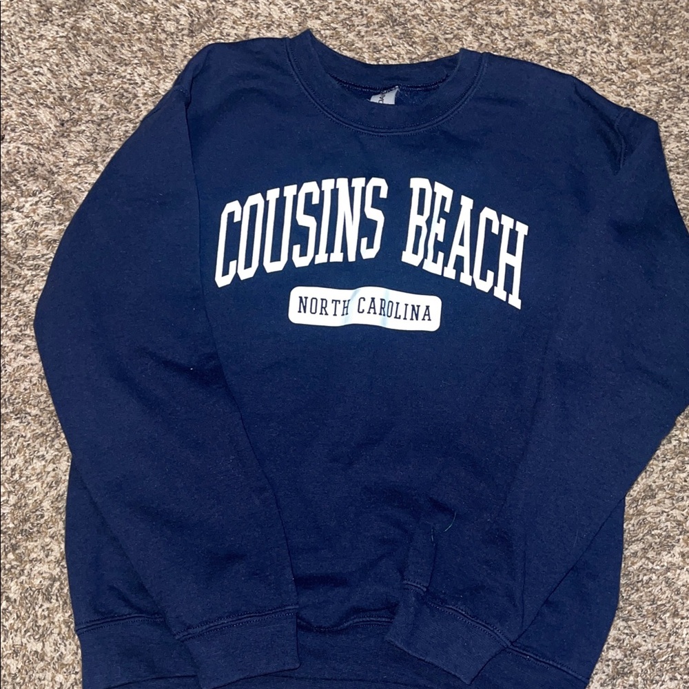 Navy Blue Cousins Beach Sweatshirt